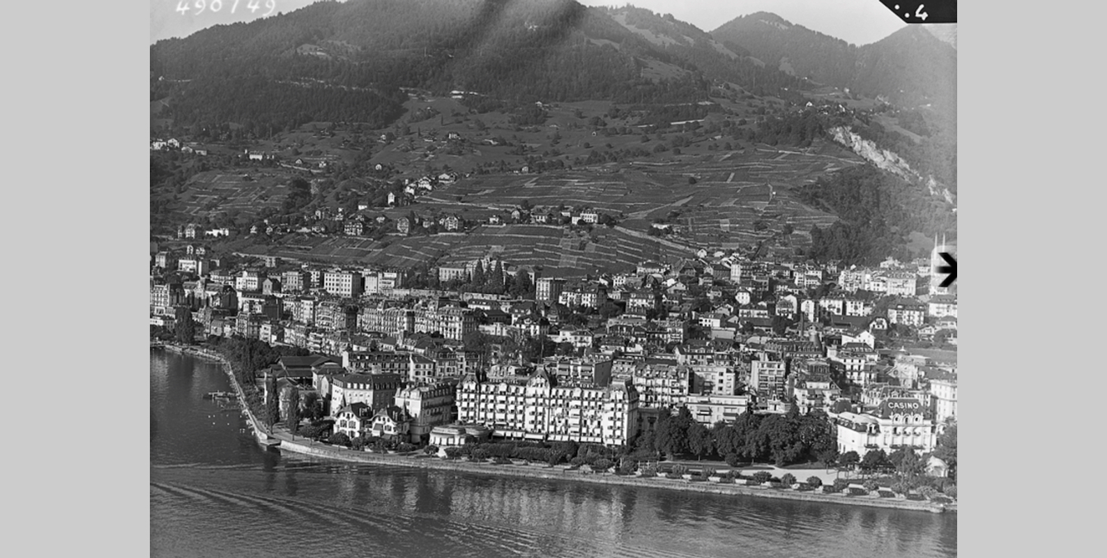 Montreux vu du ciel_1949_Archives Cantonales Vaudoises